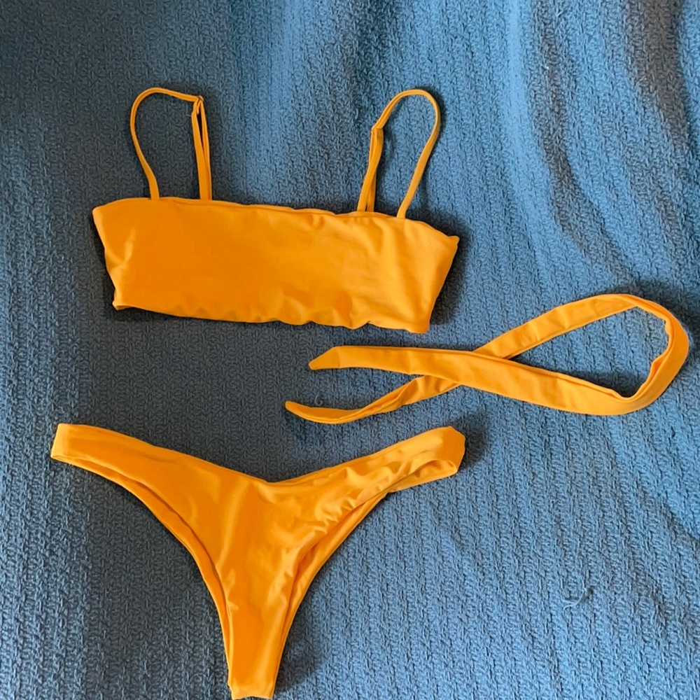Yellow Surei Swim bikini set